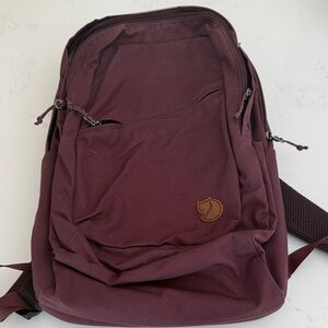 Fjallraven Burgundy Backpack